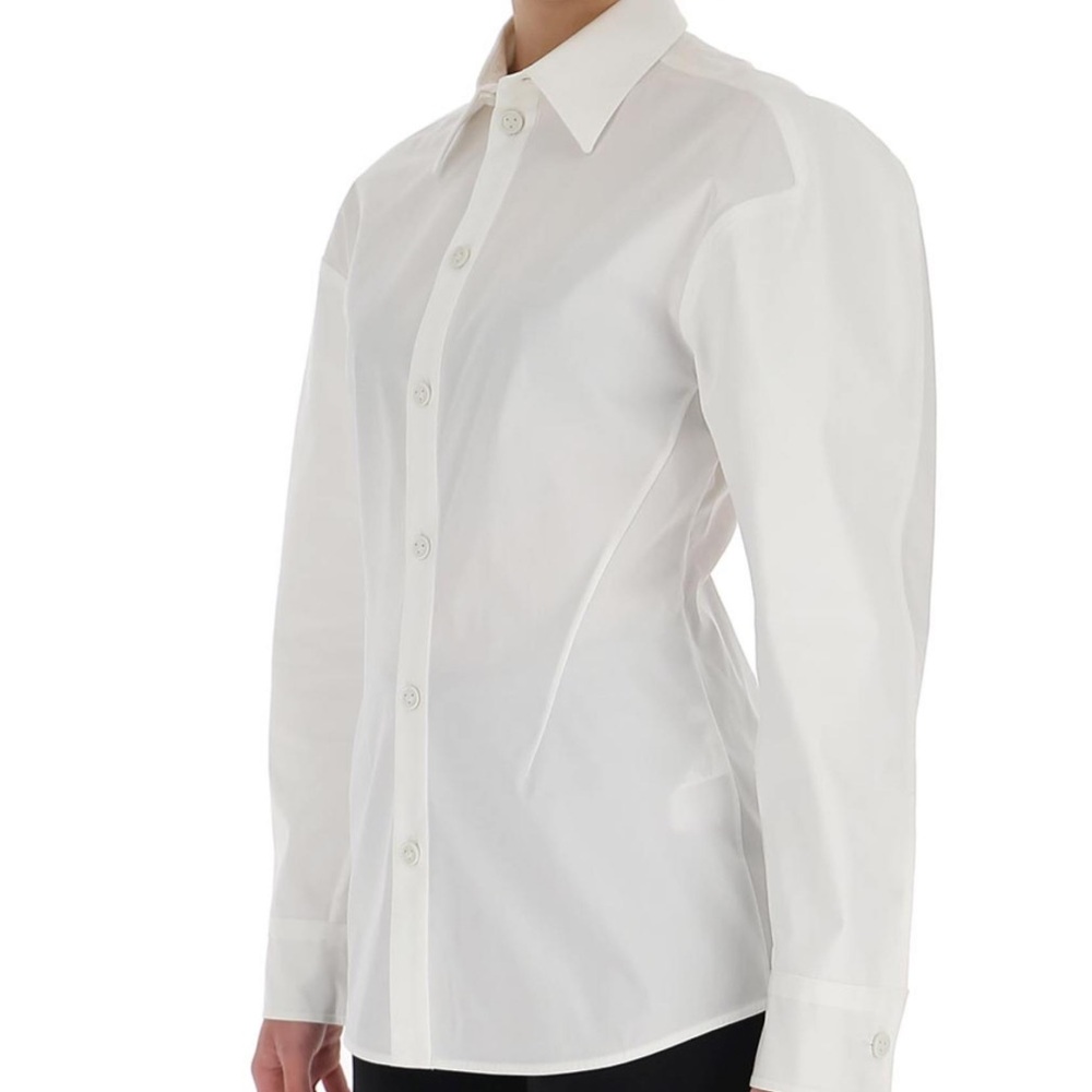 BOTTEGA VENETA | SZ 48 Women’s White Blouse | NWT | Purchased from Net A Porter|